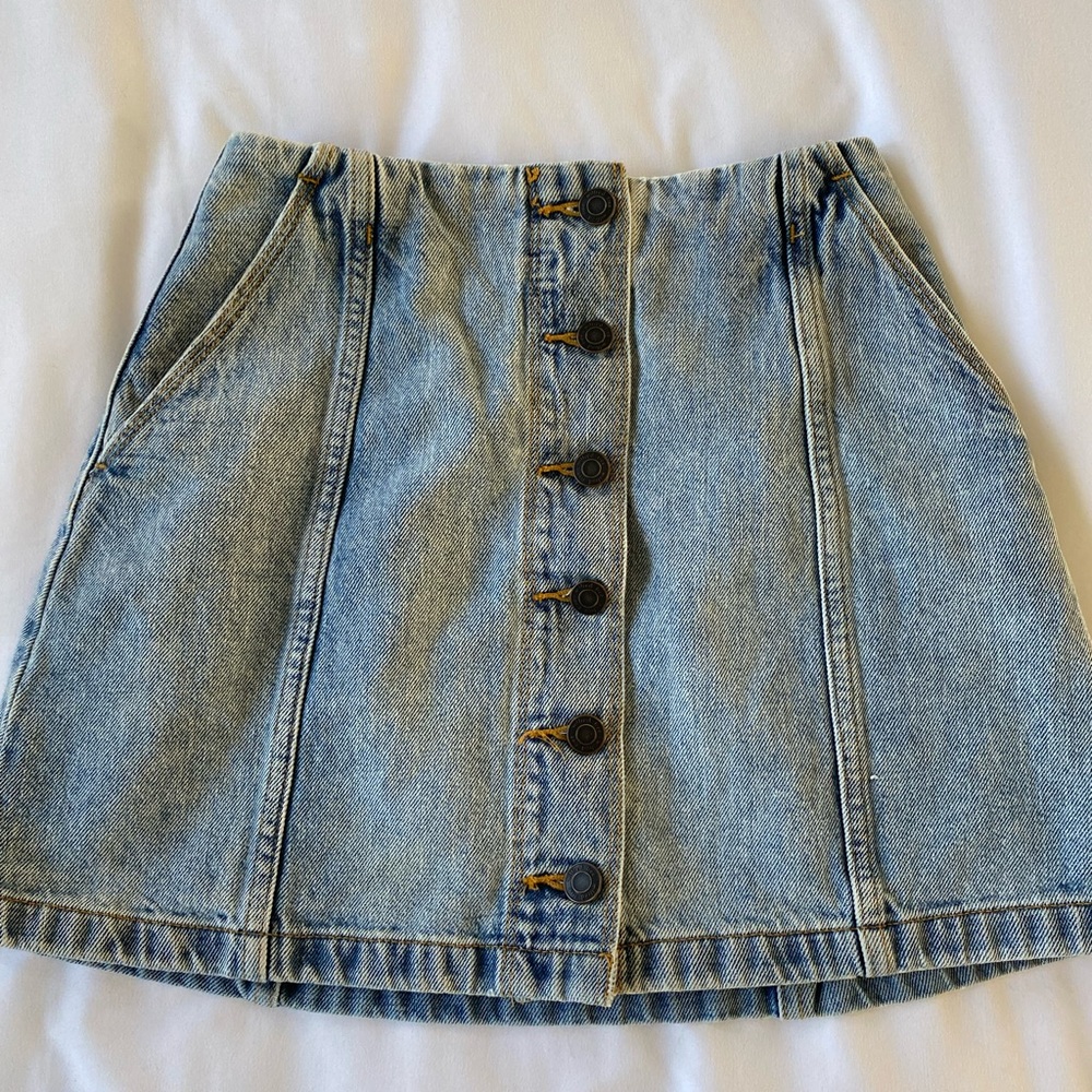 ARITZIA Jean skirt
